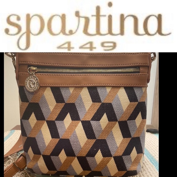 Spartina 449 Handbags - 🌟Spartina Bateau Blue Crossbody Hipster